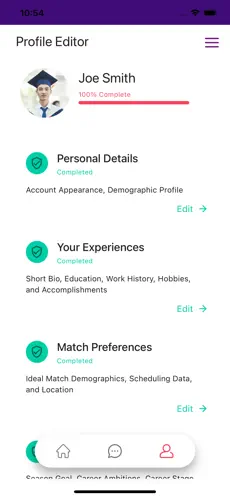 100k Mentor Challenge Screen 3