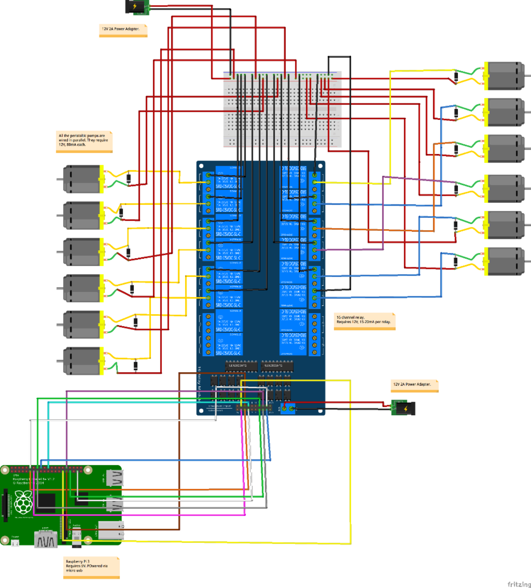Mr. Bartender Schematics